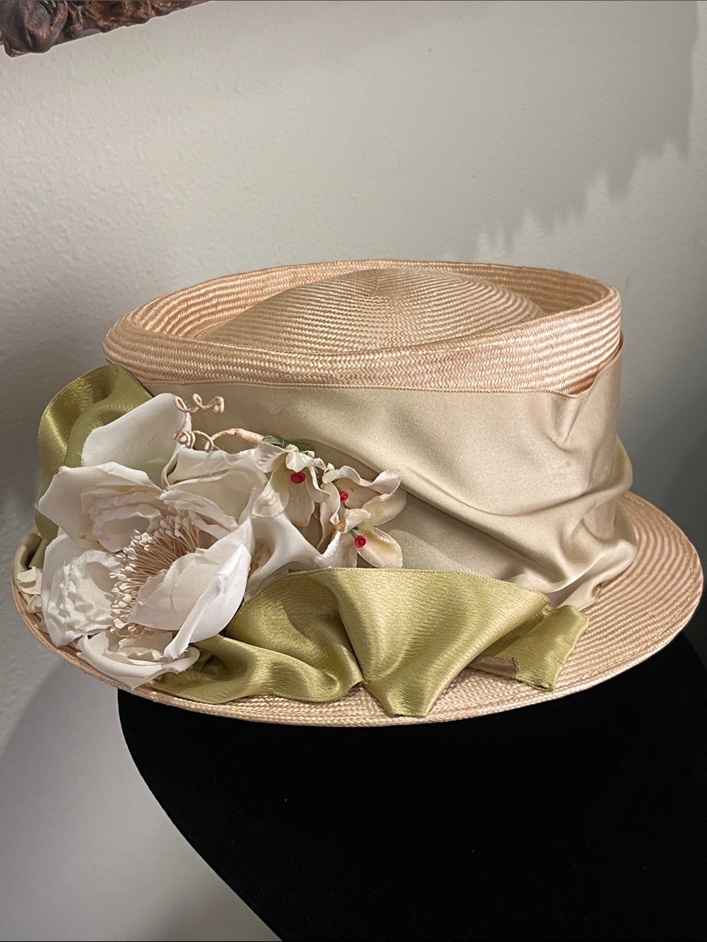 Vintage Patina Millinery for Ritz Carlton Straw Hat